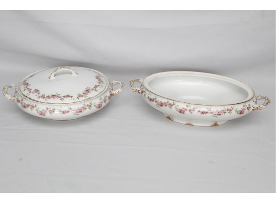 Pair Of Limoges Soup Tureens