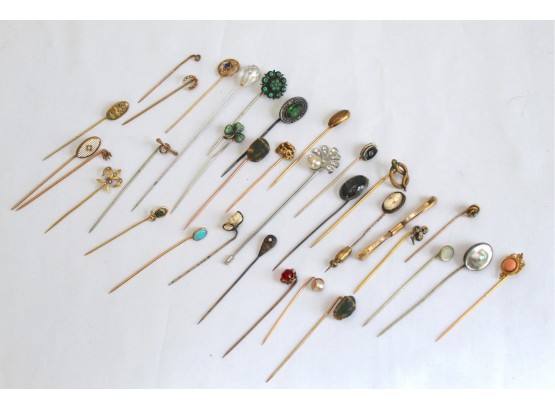 Group Of Vintage Head Pins -28