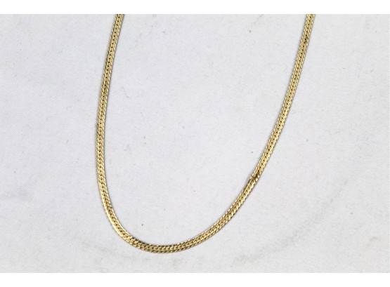 14k Gold Necklace Made In Italy 4.1 Grams -17