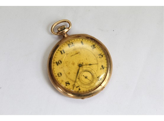 Vintage Waltham 14k 585 Gold Pocket Watch 64.9 Grams -26