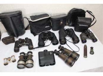 Collection Of Modern And Vintage Binoculars