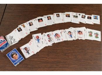 Political Playing Cards Complete Sets
