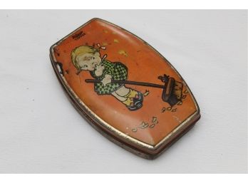 Vintage Riley Brothers Tin Toffee Box