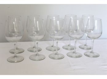 Set Of 10 Wine Glasses