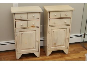 Pair Of Night Stands 17 1/2 X 11 X 33