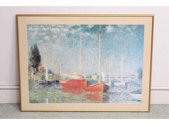 'Musee De Orangerie' Monet Framed Print 32 X 24