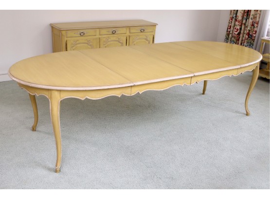 Bodart Furniture Fine Blonde Oak Dining Table With 2 Leaves