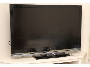 52' Sony Television With Remote And Apple TV