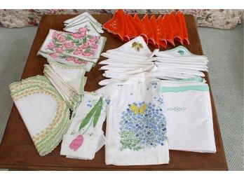 Collection Of Placemats And Napkins