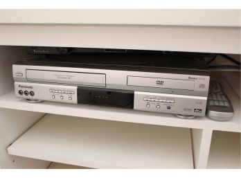 Panasonic DVD VHS Player With Remote