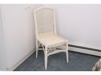 Wicker Side Chair 17 X 18 X 38