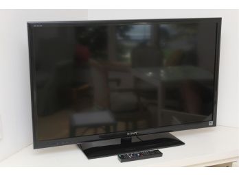 40' Sony Television With Remote