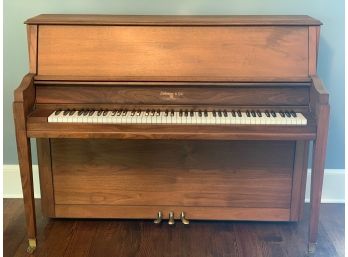 Sohmer Rock Maple Upright Piano In Excellent Condition