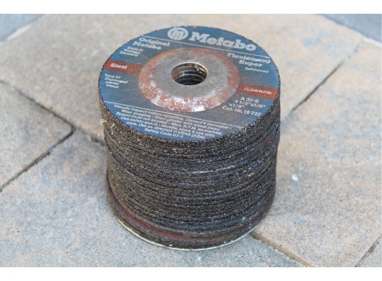 Metabo Super Reinforced Type 27 Depressed Center Grinding Wheel 25 Total 4 1/2 X 1/8th X 7/8ths -2