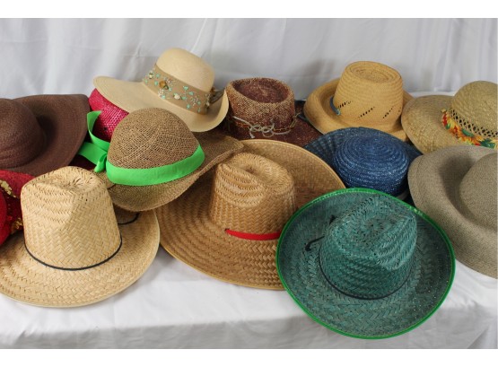 Assortment Of Straw Women’s Hats