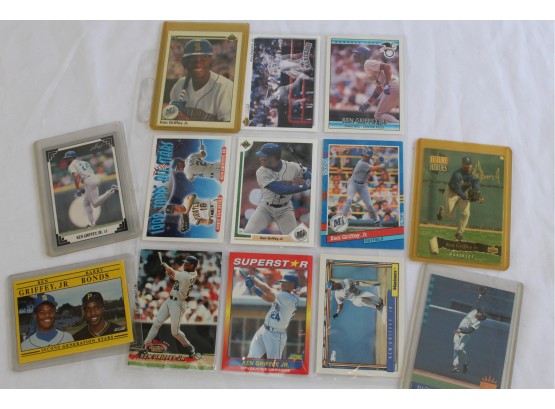Ken Griffey Jr Baseball Cards Including Rookie Card