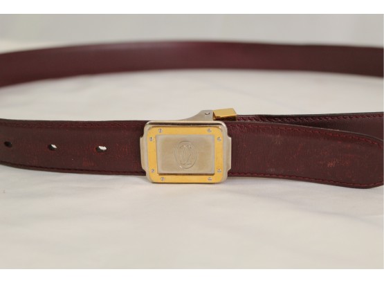 Replica Cartier Brown Belt