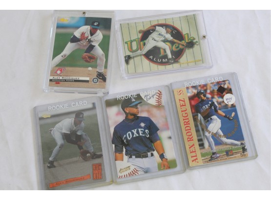 Alex Rodriguez Baseball Cards Including Rookie Cards
