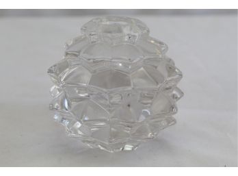Tiffany & Co. Crystal Candle Holder