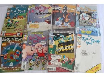 Collection Of Ren And Stimpy Comic Books