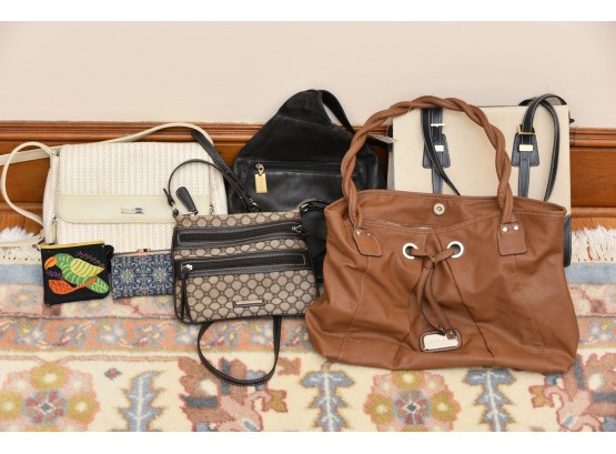 Assortment Of Hand Bags And Wallets Including Bandolino And Nine West