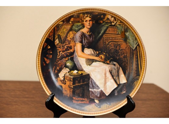 Norman Rockwell 'Dreams In The Attic' China Plate