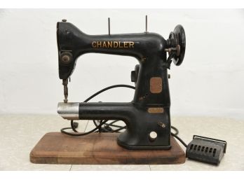 Vintage Chandler Sewing Machine