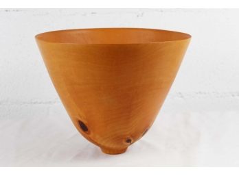 Hawaiian Artist Signed Wooden Bowl