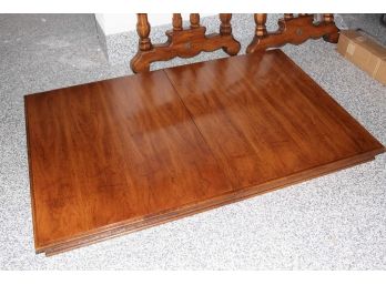 Mid-Century Thomasville Oak Dining Table With Two Leaves 67 1/2  X 44 X 31