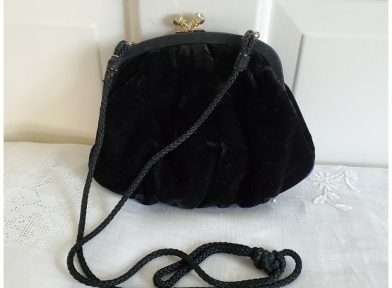 Vintage Talbots Black Handbag