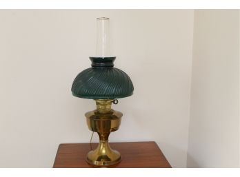 Electric Kerosene Style Table Lamp 24' Tall
