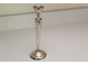 Sterling Weighted Candle Stick Holder (See Details)
