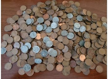 Vintage Steel And Wheat Penny Collection