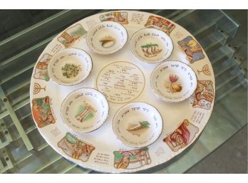 Seder Serving Plate Made In Israel