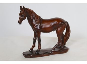 Lovely Wooden Horse Figurine
