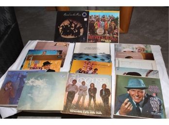 Record Collection Including The Beatles, The Doors, Frank Sinatra & More