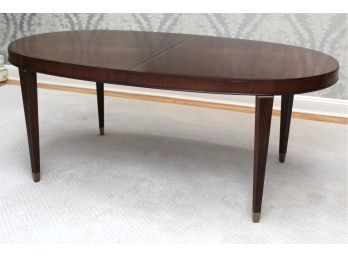 Lexington Homes Banded Mahogany Dining Table Including Two Leaves 76 X 43 1/2 X 30