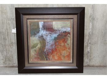 Beautifully Framed Tutto Bello 'Foundation Earth II' - 41 X 41