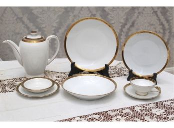 Rosenthal Gold Trim Fine China *SERVICE FOR 12* 85 Pieces Total (See Details)
