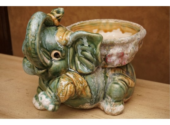 Vintage Elephant Center Piece Bowl