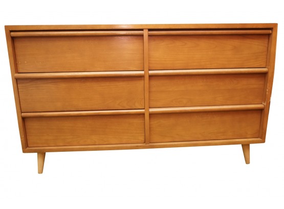 MCM Foster Mcdavid Furniture Inc. Walnut 6 Draw Dresser 48 X 18 X 30