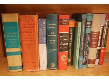 Collection Of Medical And Dental Books