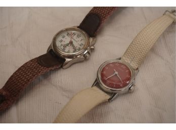 Pair Of Timex And Versailles Wrist Watches