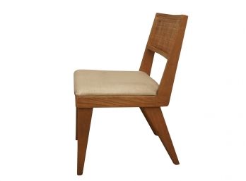 MCM Foster Mcdavid Furniture Inc. Walnut Horsehair Side Chair 14 X 16 X 23