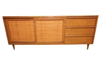MCM Foster Mcdavid Furniture Inc. Walnut Dresser Cabinet 71 1/2 X 18 X 30