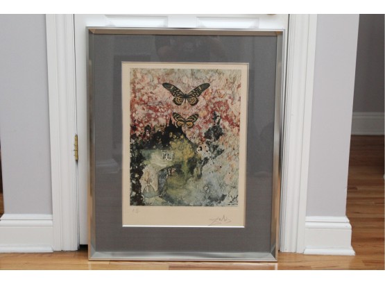 Salvador Dali Artist Proof Litho Pencil Signed And Numbered