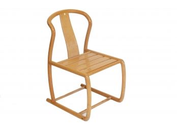 Contemporary Maple Side Chair 18 X 22 X 32