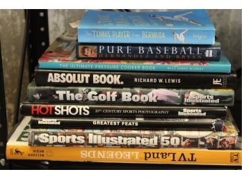 Book Lot 2 Including Sports Books