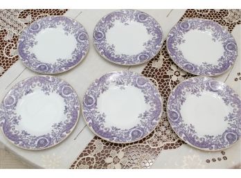 Set Of 6 Versace Rosenthal 'Le Grand Divertissement' Plates