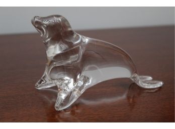 Wedgwood Crystal Seal Figurine